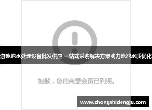 游泳池水处理设备批发供应 一站式采购解决方案助力泳池水质优化